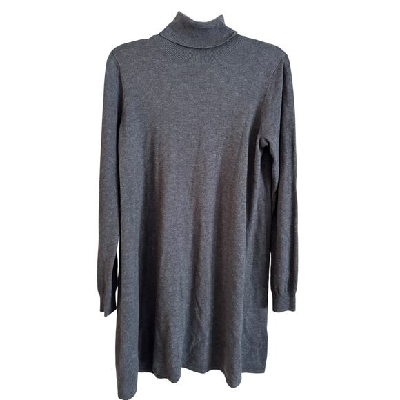 Marine Layer Addison Sweater Dress Womens Size Medium Wool Cashmere Blend Gray - Picture 4 of 6